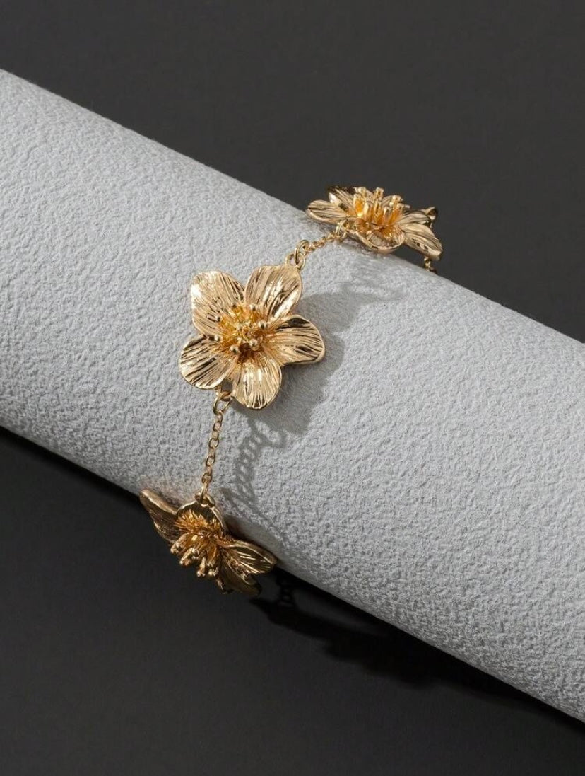 Golden Blossom Armband / favBijou