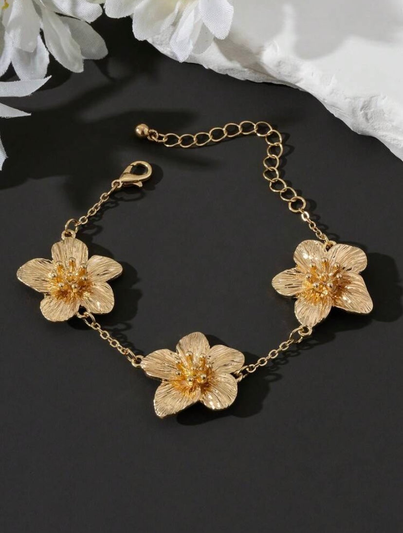 Golden Blossom Armband / favBijou