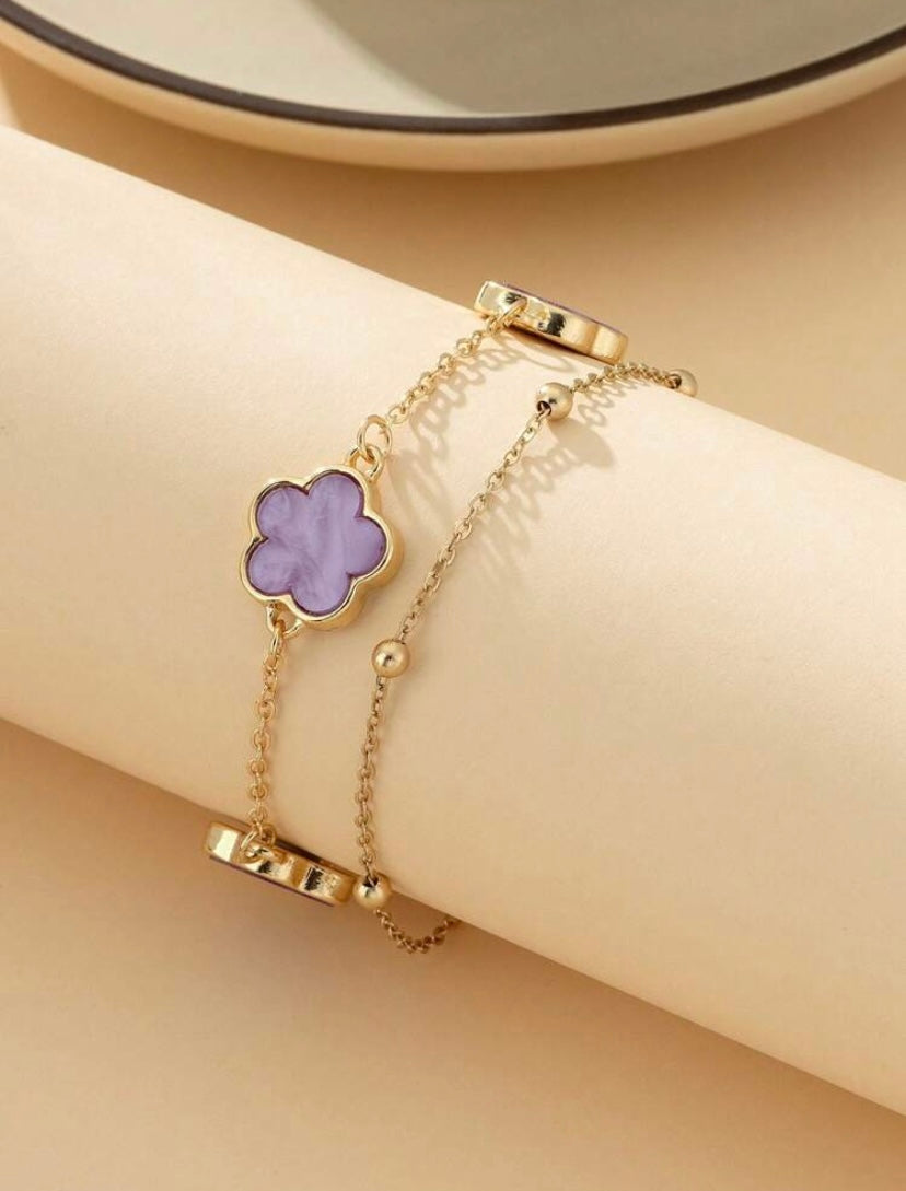 Lilac Dream Armband Set / favBijou