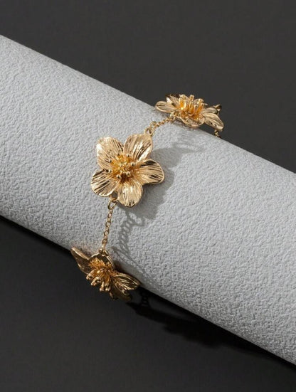 Golden Blossom Armband / favBijou