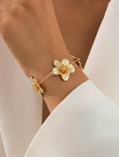 Golden Blossom Armband / favBijou