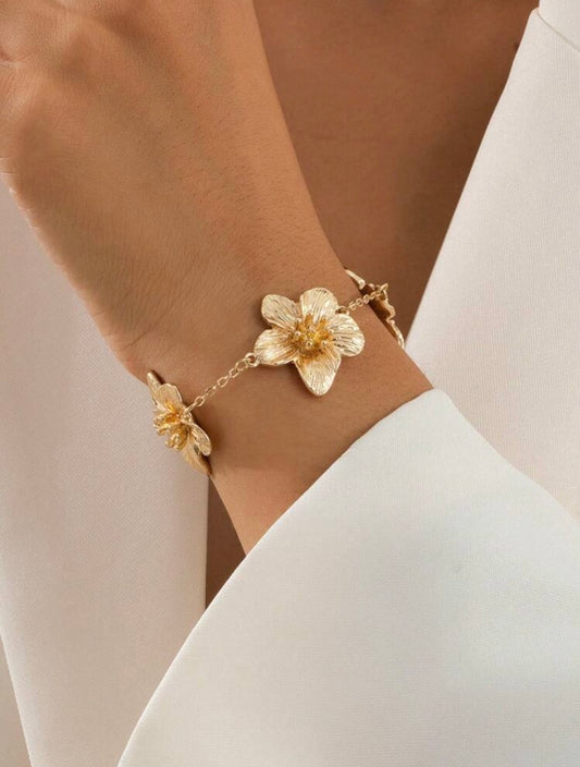 Golden Blossom Armband / favBijou