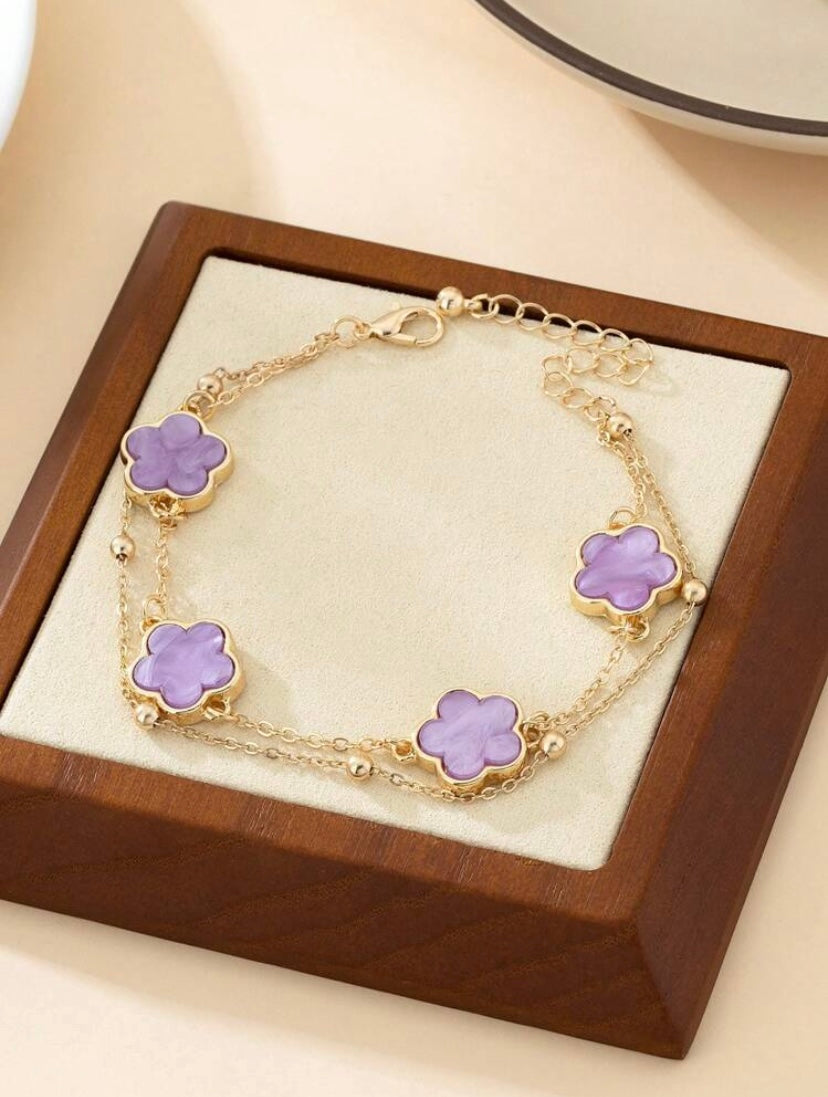 Lilac Dream Armband Set / favBijou